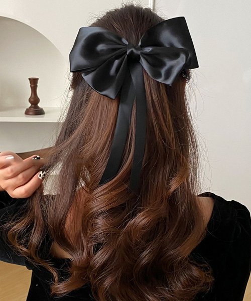 セール リボンヘアアクセサリー 髪飾り 大きい おしゃれ キッズ 大人 オシャレ 髪飾り 上品 パーティー飾り 卒業式 デート 結婚式 旅行 ショッピングゴー Shoppinggo Magaseek