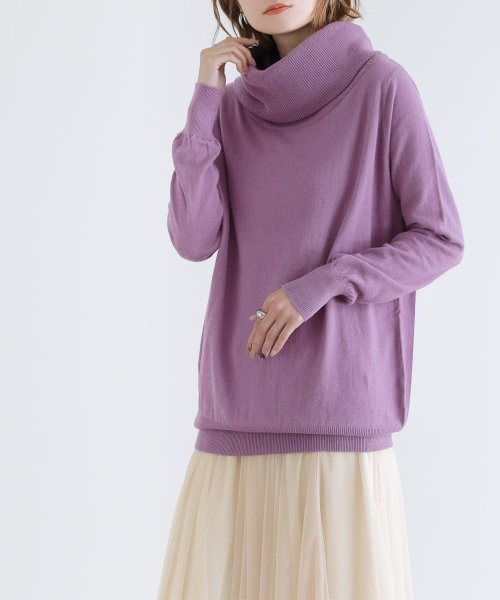 セール】『クシュネックタートルニット』(502688025) | オシャレ 