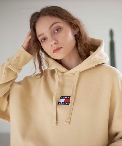 tommy jeans tommy badge hoodie