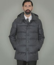 MACKINTOSH LONDON(MACKINTOSH LONDON（メンズ）)/【ELINGTON】ウールサキソニーフーデッドダウンアウター/グレー