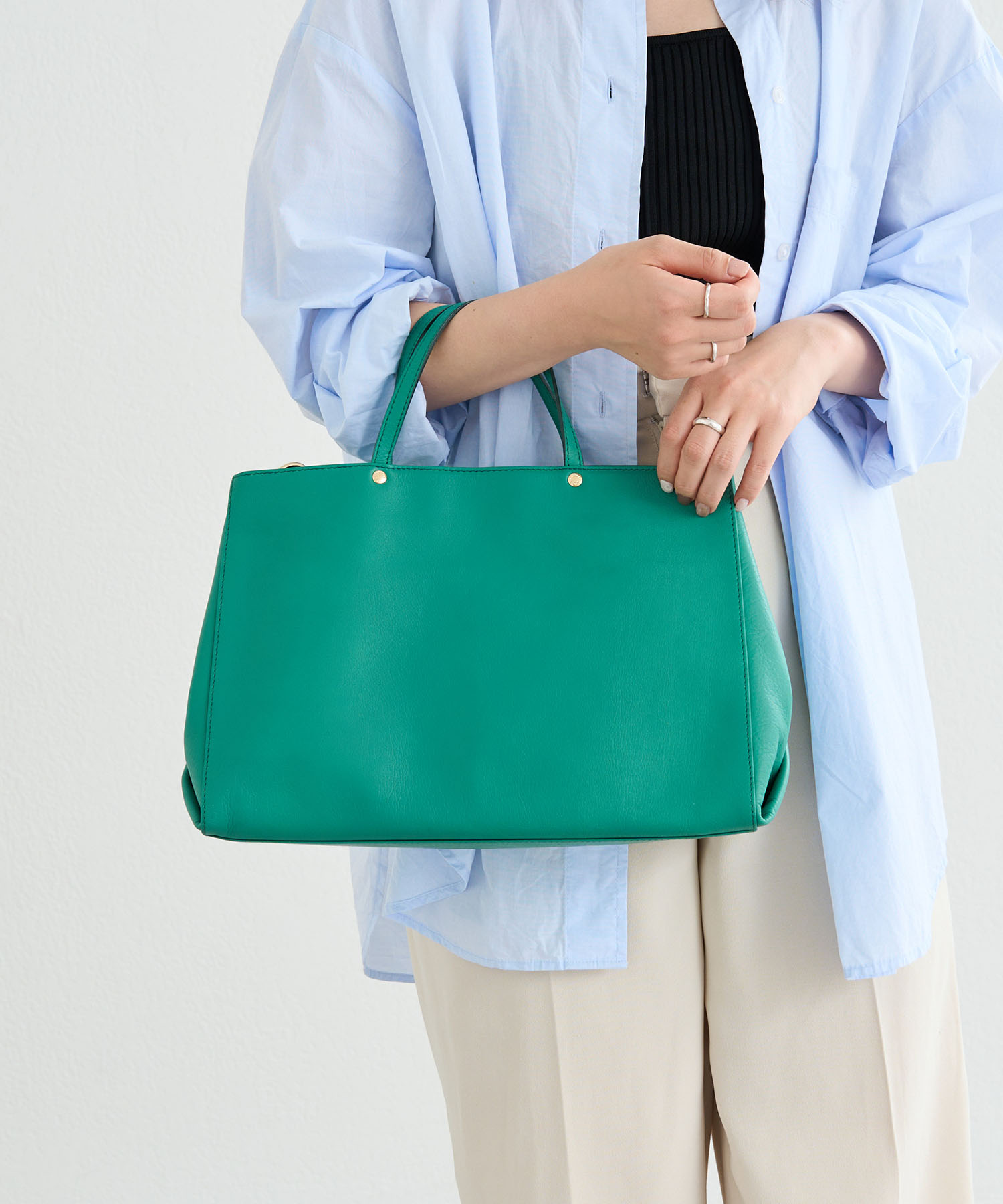 セール】《SHOPPER》トートバッグ M 【ソフトレザー】(CE-280