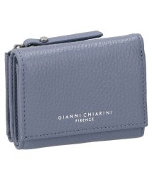 GIANNI CHIARINI(ジャンニキアリーニ)/ジャンニ・キアリーニ PF W5065 GRN 三つ折り財布/ブルー系