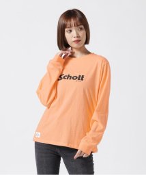 Schott/BASIC LOGO LS T－SHIRT/ベーシックロゴ ロングTシャツ/504901908