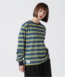 Schott(ショット)/BORDER L/S T－SHIRT/ボーダーロングスリーブ Tシャツ/ブルー