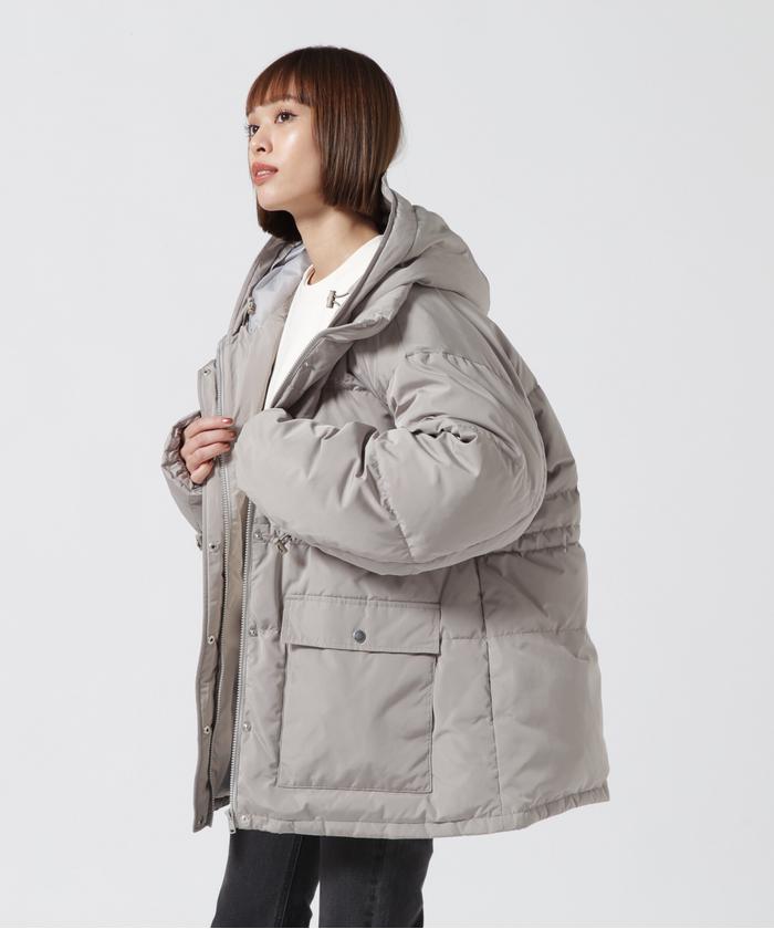 セール】≪直営店限定≫WEST DRAWSTRING DOWN JACKET/ ウエストドロー