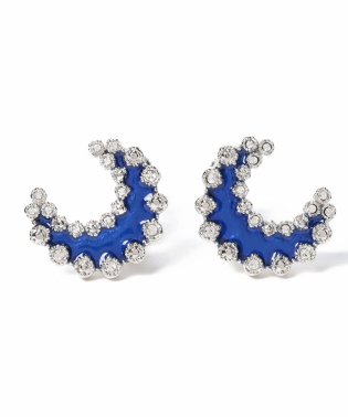 LANVIN en Bleu(JEWELRY)/セサンパ ムーンシルエットイヤリング/505056535