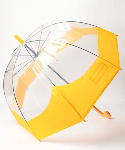 HUNTER(ハンター)/TRANSPARENT MOUSTACHE BUBBLE UMBRELLA/イエロー