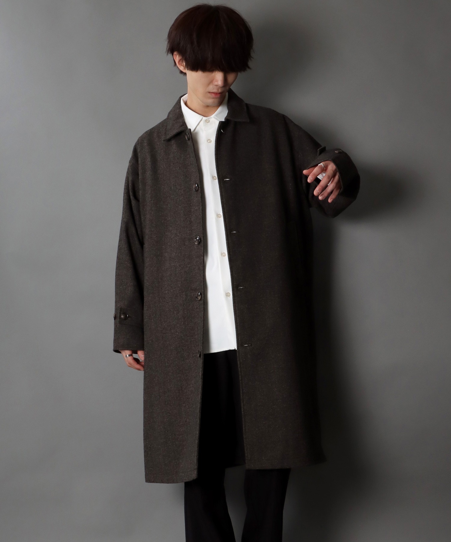 セール】【SITRY】over size wool bal collar coat/オーバーサイズ ...