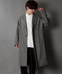 SITRY(SITRY)/【SITRY】over size wool chester coat/オーバーサイズ ウール チェスターコート/シングル チェスター ロングコート/柄A