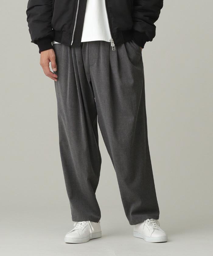 有名ブランド ナノユニバース メンズ パンツ 長ズボン 冬 グレー ほぼ新品 スラックス Www Wbl Org