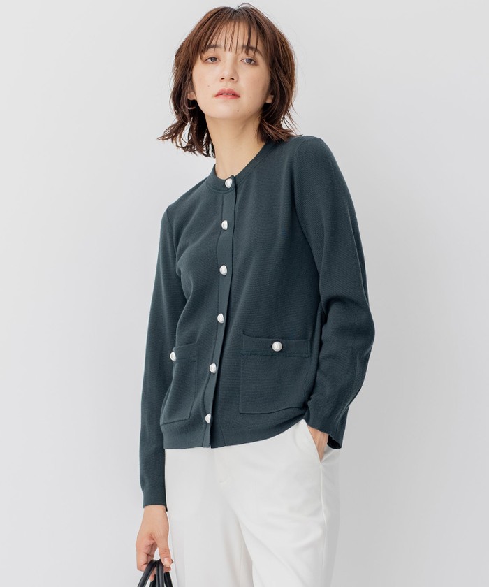 グリーン系｜カーディガン｜23区(ニジュウサンク)｜阪急百貨店公式通販