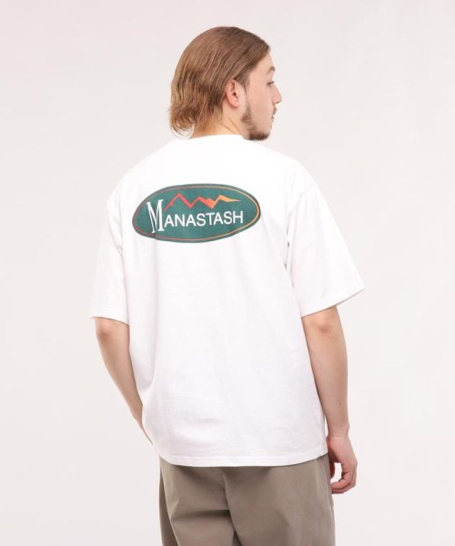 MANASTASH(マナスタッシュ)/MANASTASH/マナスタッシュ/RE:CTN TEE ORIGINAL LOGO/ホワイト