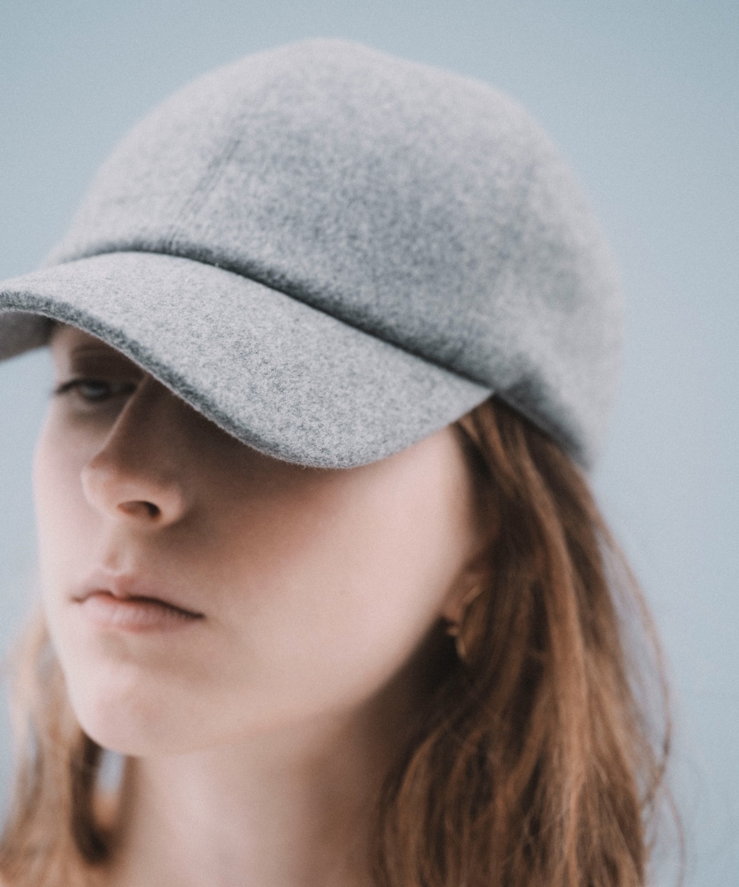IRIS 47】fog cashmere cap-