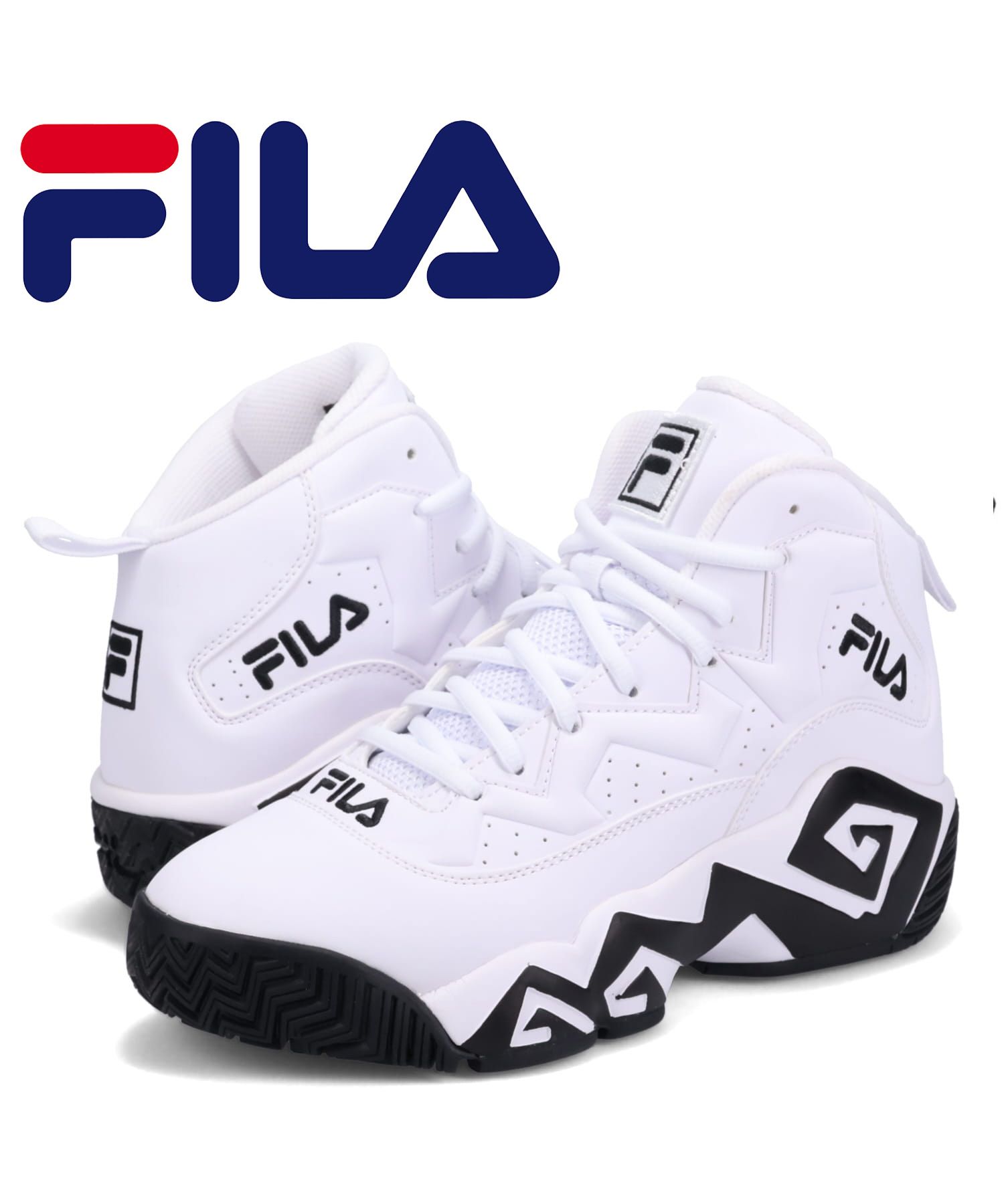 FILA フィラ スニーカー マッシュバーン メンズ MB MASHBURN ホワイト