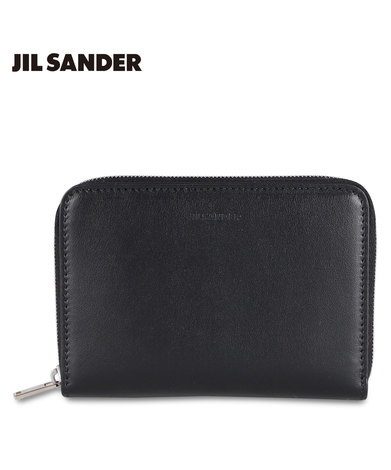 ジルサンダー JIL SANDER 財布 二つ折り財布 ポケット ジップ