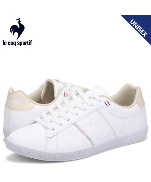 セール ルコック スポルティフ Le Coq Sportif スニーカー Le シャトー メンズ レディース Le Chateau ホワイト ベージュ 白 Ql1ujc ルコックスポルティフ Lecoqsportif Magaseek