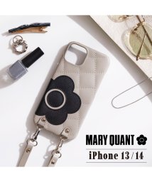 MARY QUANT/MARY QUANT マリークヮント iPhone 14 13 ケース スマホケース 携帯 レディース PU QUILT LEATHER NEW SLING C/505067726