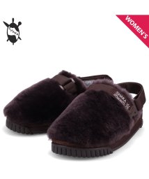 SHAKA/SHAKA シャカ サンダル クロッグサンダル スナッグ ムートン レディース ファー SNUG CLOG MOUTON ブラウン 433207/505067806