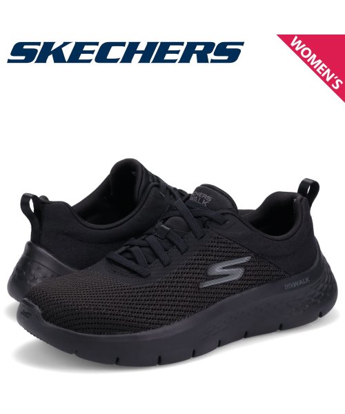 スケッチャーズ Skechers スニーカー ゴーウォーク フレックス レディース 厚底 Go Walk Flex Alani ブラック 黒 w スケッチャーズ Skechers Magaseek