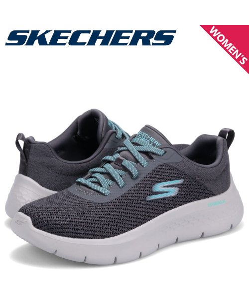 スケッチャーズ Skechers スニーカー ゴーウォーク フレックス レディース 厚底 Go Walk Flex Alani グレー w スケッチャーズ Skechers Magaseek