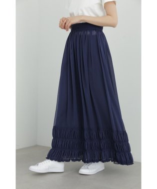 JILL STUART/シャーリングヘムシフォンスカート/505068558