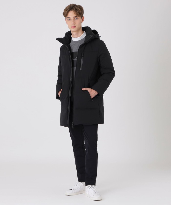 BLACK lab.】シームレスロングダウン(505069329)|HANKYU MEN'S BLACK lab.】シームレスロングダウン(505069329)|HANKYU MEN'S