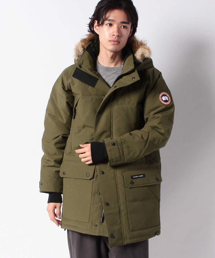 【メンズ】【CANADAGOOSE】カナダグース ダウンジャケット メンズ コート エモリーパーカー EMORY PARKA グレー