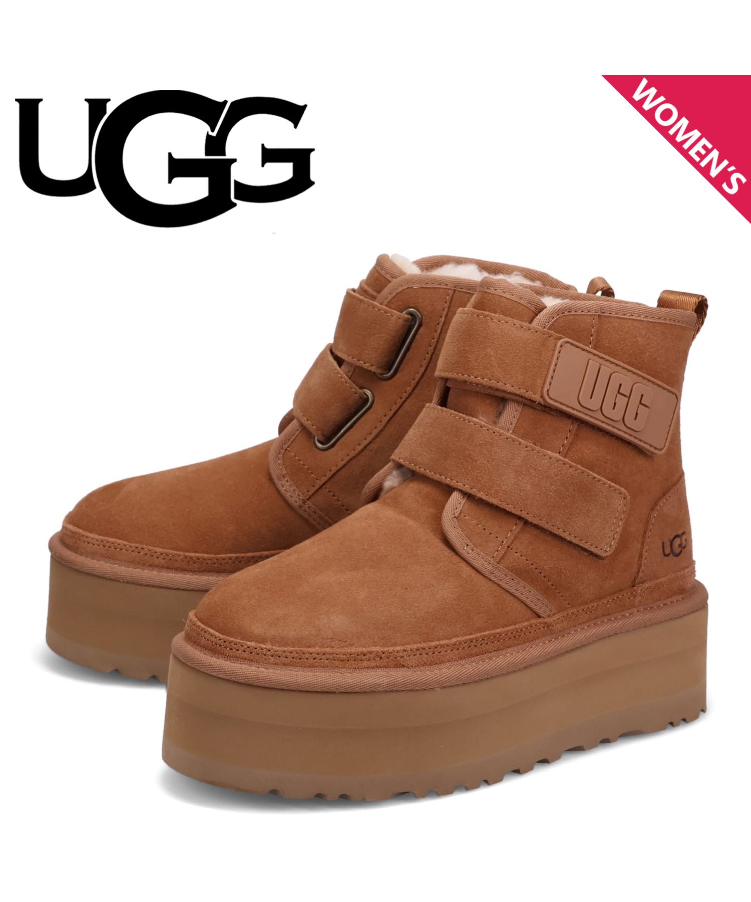 UGG アグ ブーツ ムートンブーツ ニューメル プラットフォーム