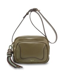 Ungrid(アングリッド)/アングリッド Ungrid バッグ ショルダーバッグ レディース 斜めがけ 小さめ PU LEATHER SHOULDER BAG ブラック ホワイト ベージュ/カーキ