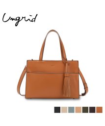 Ungrid/アングリッド Ungrid バッグ ハンドバッグ レディース 斜めがけ 2WAY BIG TASSEL HAND BAG ブラック ホワイト ブルー ベージュ /505067872