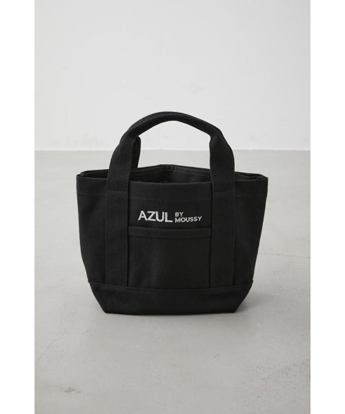 AZUL by moussy(アズールバイマウジー)/AZUL CANVAS PARTITION MINI BAG/BLK