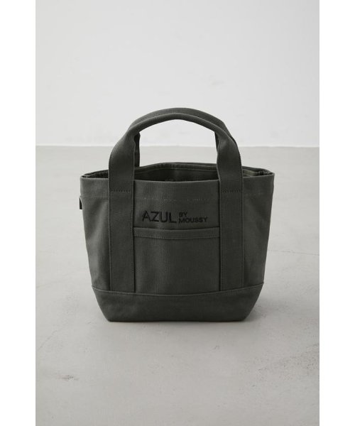 AZUL by moussy(アズールバイマウジー)/AZUL CANVAS PARTITION MINI BAG/KHA