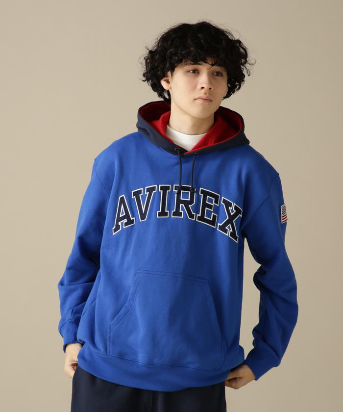 ARCH LOGO COLOR HOOD L/S PARKA/アーチ ロゴ カラー フード パーカー ...