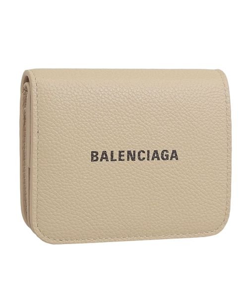 BALENCIAGA(バレンシアガ)/BALENCIAGA バレンシアガ 二つ折り財布/ベージュ