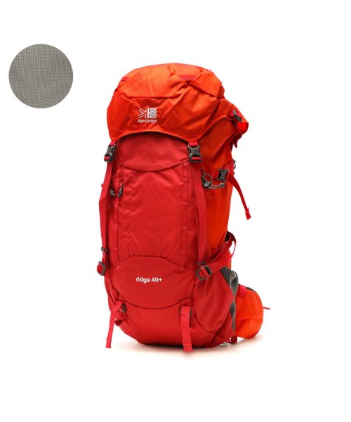 Karrimor(カリマー)/カリマー リュック karrimor ridge 40+ Large バックパック ザック 大容量 トレッキング レインカバー 背面長52cm 501098/オレンジ