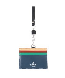 LANVIN/ランバン idカードホルダー idケース idカードケース idホルダー 本革 社員証 リール付き ランバンオンブルー LANVIN en Bleu 52260/505077541