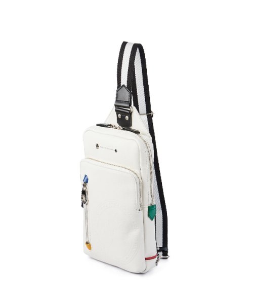 美品✨カステルバジャック ミック ボディバッグ ショルダーバッグ 白 