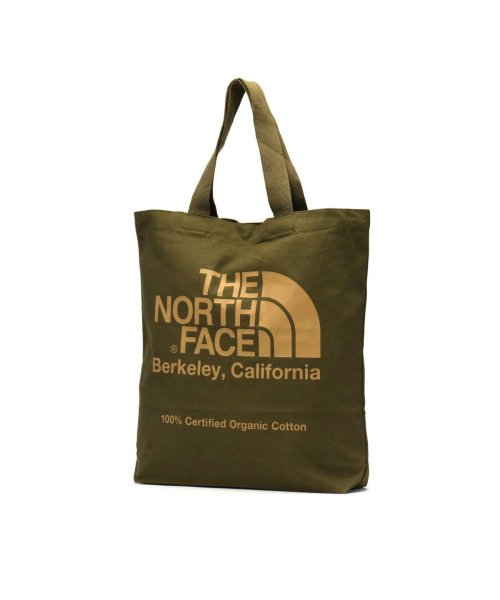 THE NORTH FACE(ザノースフェイス)/【日本正規品】ザ・ノース・フェイス トートバッグ THE NORTH FACE TNF エコバッグ TNF オーガニックコットントート NM82260/オリーブ