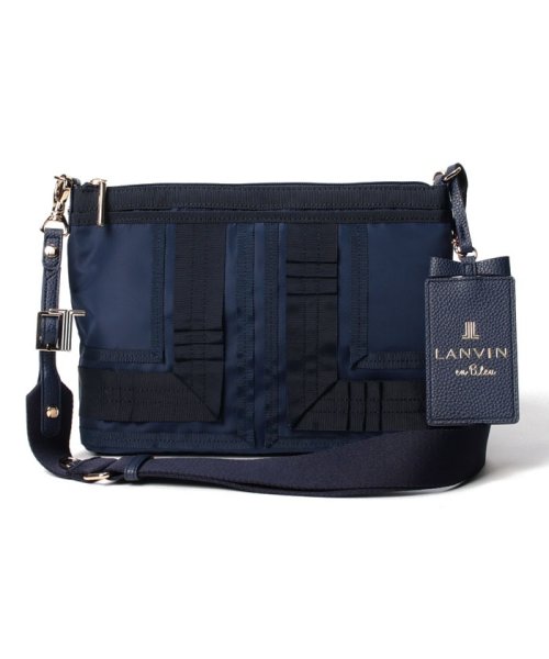 LANVIN en Bleu(BAG)(ランバンオンブルー（バッグ）)/ミエル　パスケース付きショルダーバッグ/ネイビー