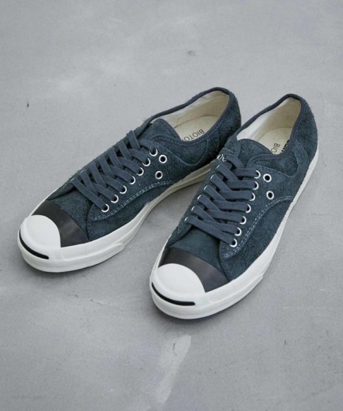 ADAM ET ROPE'(アダム　エ　ロペ)/【CONVERSE for BIOTOP】JACK PURCELL RET SUEDE RALLY / BT/チャコール（06）