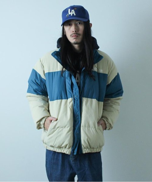 AVIREX(AVIREX)/《WEB&DEPOT限定》REVERSIBLE 2TONE DOWN JACKET/ベージュ