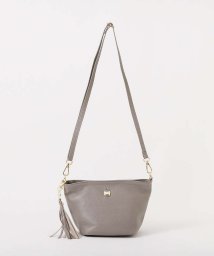 LOWELL Things(LOWELLThings)/SOEUR/レザー台形ショルダーBAG/グレー