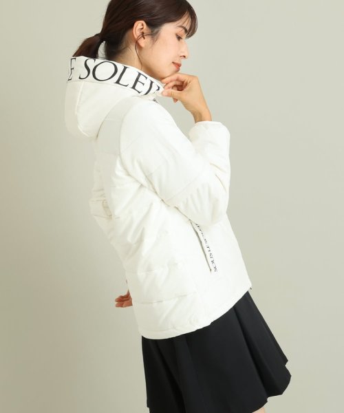 レディースゴルフウエア　2WAYフード付アウター LE SOLEIL ソルソレイユ