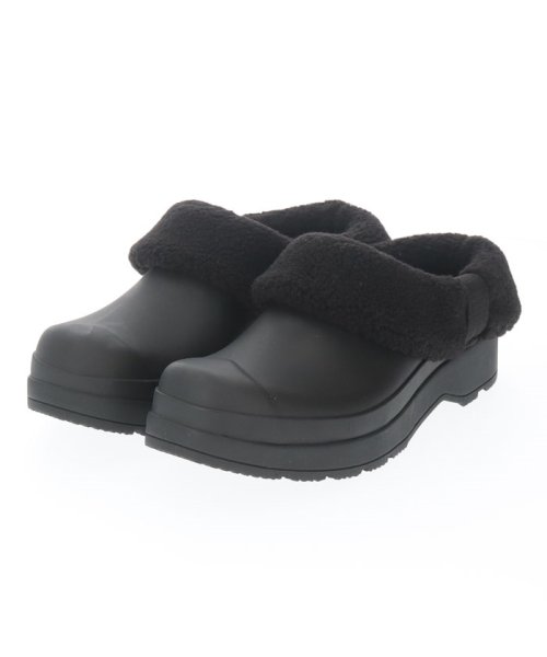 HUNTER Mens(ハンター（メンズ）)/MENS PLAY SHERPA INSULATED CLOG/ブラック