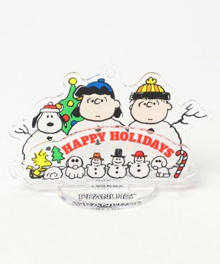 PEANUTS/SNOOPY/PEANUTS/スヌーピー/ピーナッツ/クリスマスアクリルスタンドキーチェーン / Snow Friends/505081086