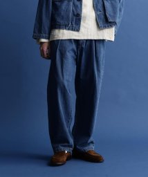 Schott/NEP DENIM 2 TUCK PANTS/ネップデニム 2タックパンツ/505082048