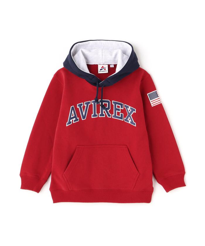 セール】《KIDS》ARCH LOGO COLOR HOOD PARKA / アーチロゴ カラー