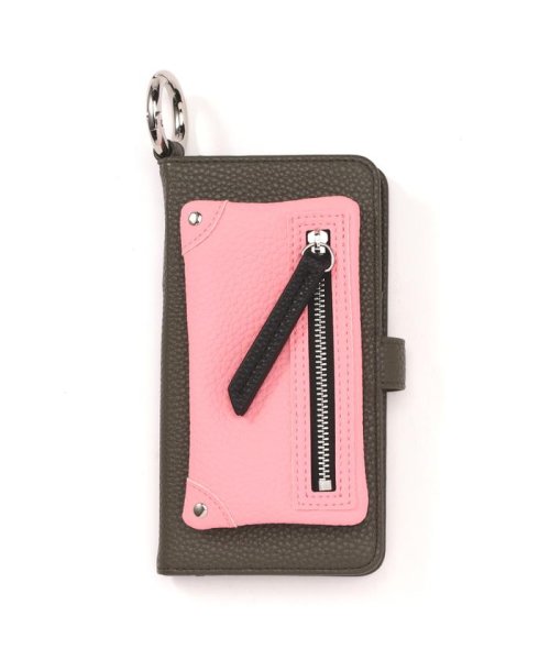 RoyalFlash(ロイヤルフラッシュ)/A SCENE/エーシーン/BC Flip pocket case iPhone14/ピンク