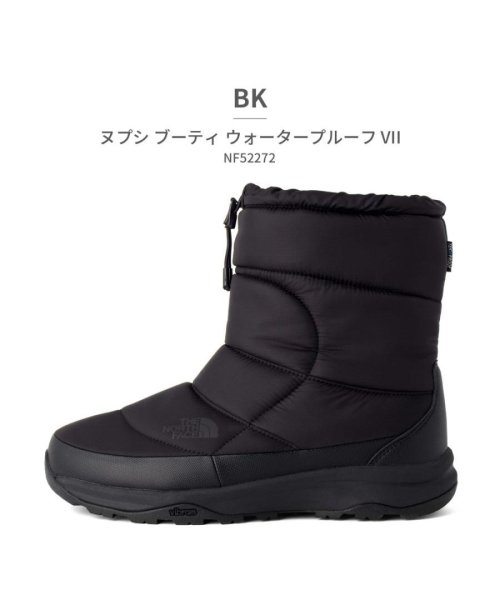 THE NORTH FACE(ザノースフェイス)/ザ ノースフェイス the north face ユニセックス NF52272 ヌプシ ブーティ ウォータープルーフ BK WB/ブラック