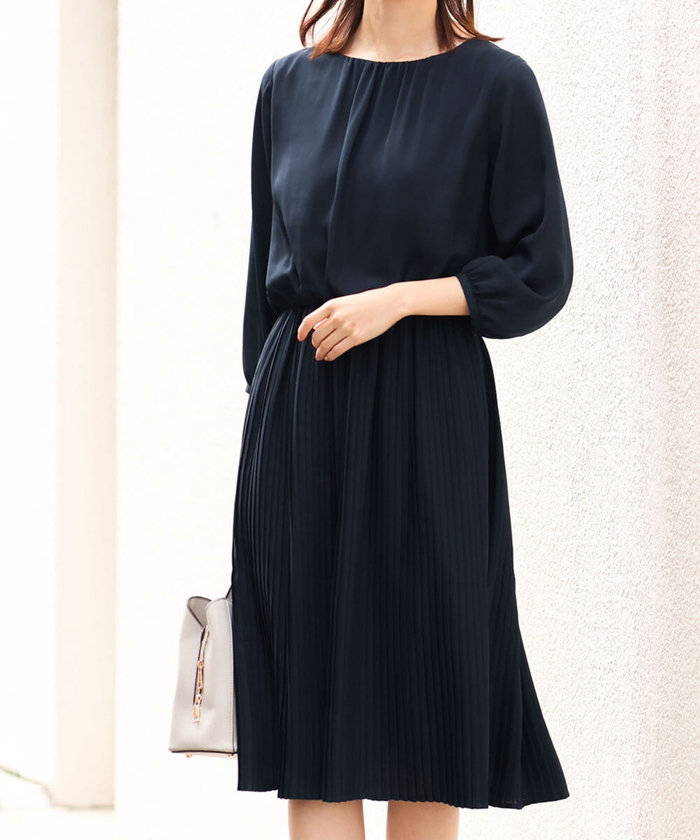 maison de R ジョーゼットプリーツワンピース 完売品